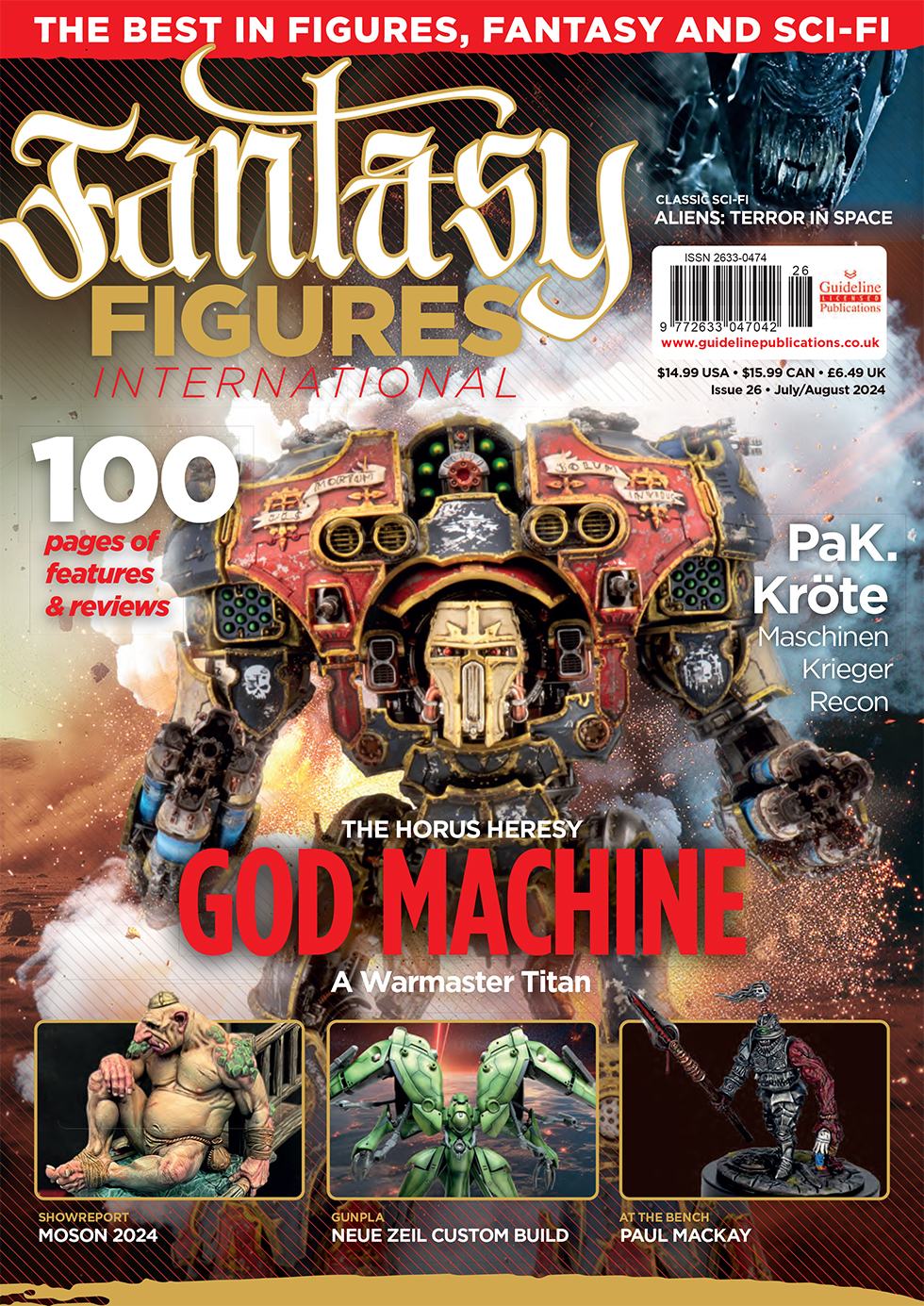Guideline Publications Ltd Fantasy Figure Int  Issue 26 