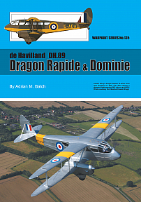 Guideline Publications Ltd Warpaint 135 DH.89 Dragon Rapide By Adrian Balch 
